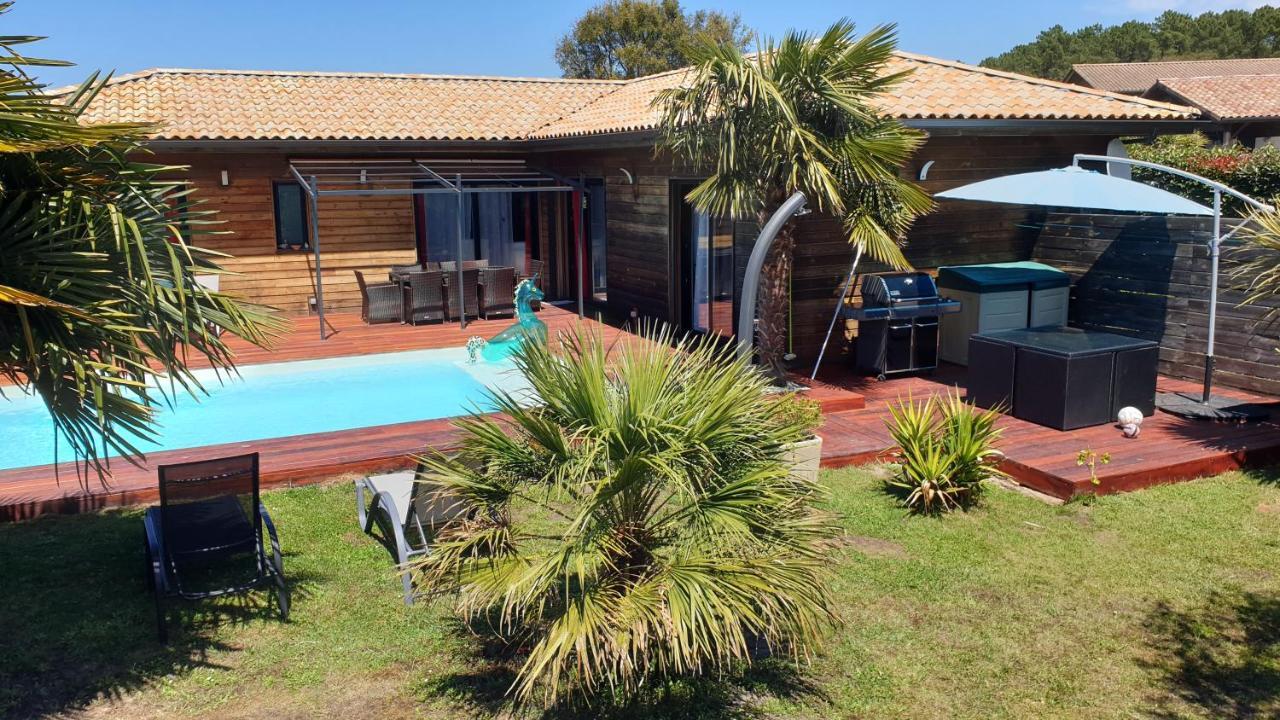 Villa Avec Piscine Chauffee Moliets-et-Maa Exterior photo
